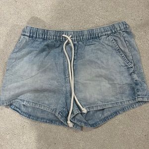 Aerie denim shorts